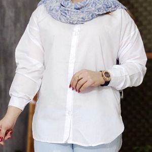 شومیز سفید زنانه sht5r