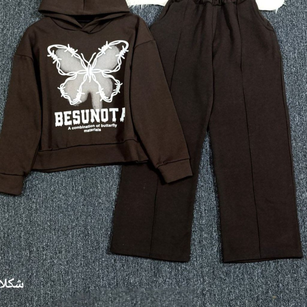 خرید اینترنتی ست هودی شلوار بگ