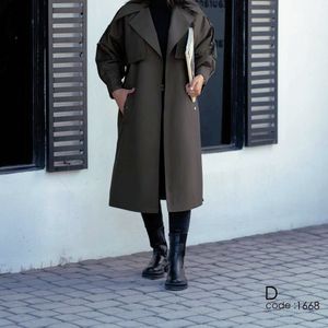 قیمت ارزان بارونی آستردار کتان زارا سلن