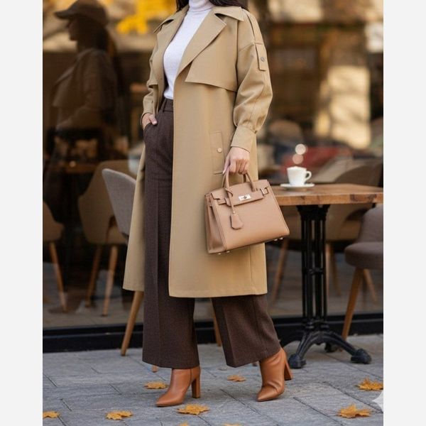 بارونی آستردار کتان زارا سلن