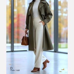 خرید آنلاین بارونی آستردار کتان زارا سلن