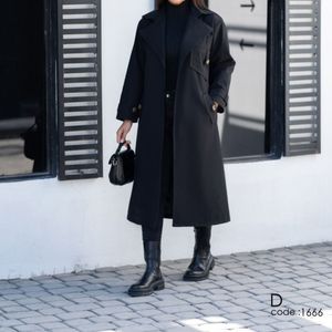 خرید آنلاین بارونی کتان زارا آستردار  نورا