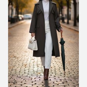 قیمت ارزان بارونی کتان زارا آستردار  آوینا