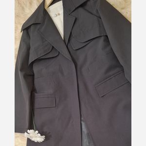 خرید آنلاین بارونی کتان زارا آستردار  آوینا