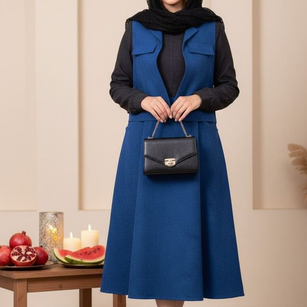 پیراهن+ وست پاییزه