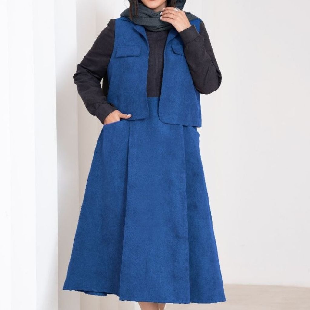 قیمت ارزان پیراهن+ وست پاییزه