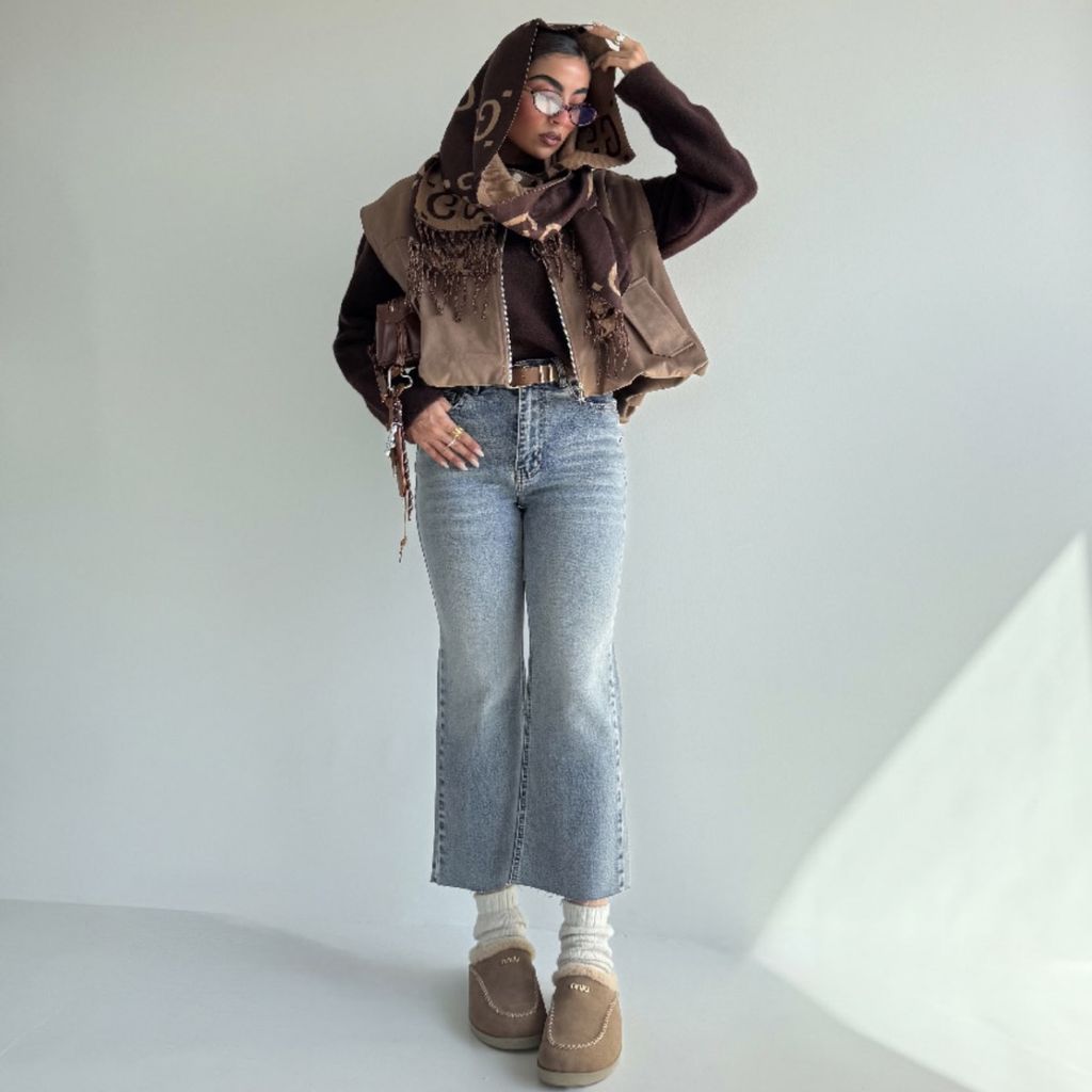 خرید آنلاین وست جیر یقه پانچی کد 200909