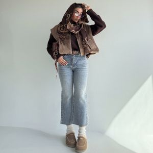 خرید آنلاین وست جیر یقه پانچی کد 200909