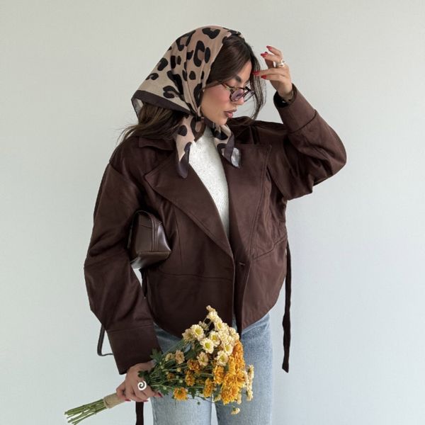 کت بنددار جیر کد 120363