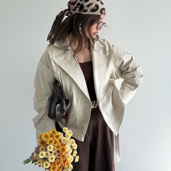 کت بنددار جیر کد 120363