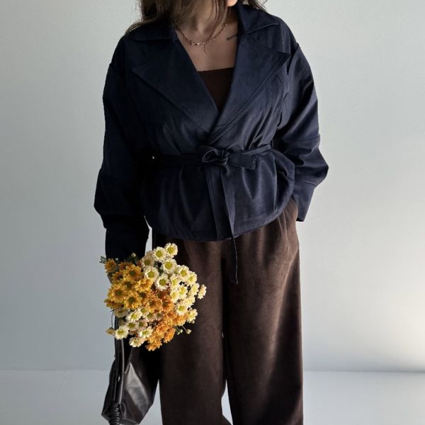 کت بنددار جیر کد 120363