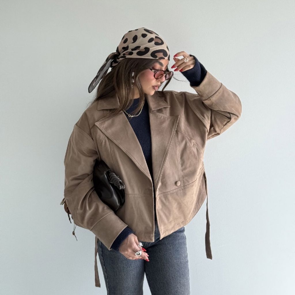 فروش اینترنتی کت بنددار جیر کد 120363