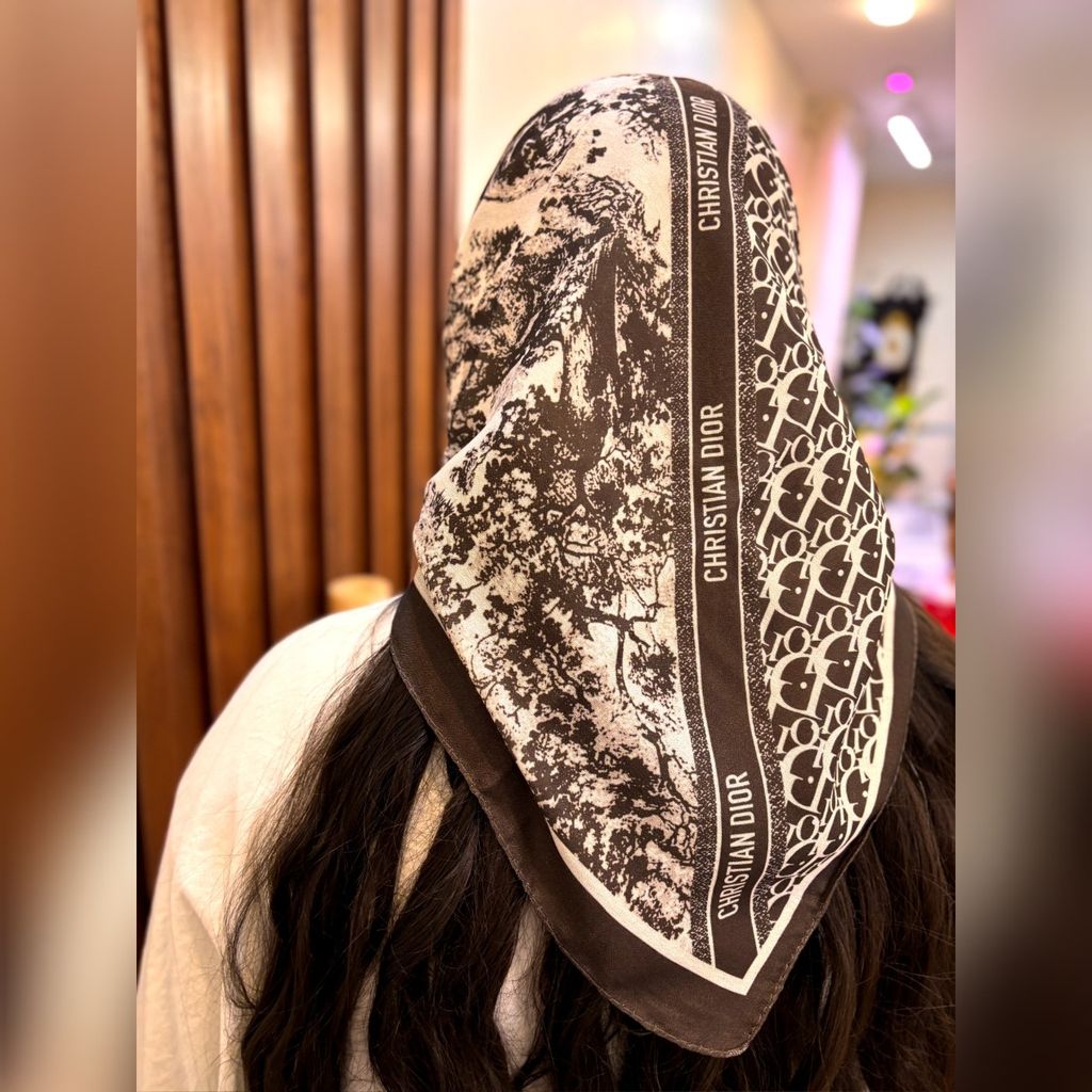 خرید انلاین مینی اسکارف نخ پنبه دیور