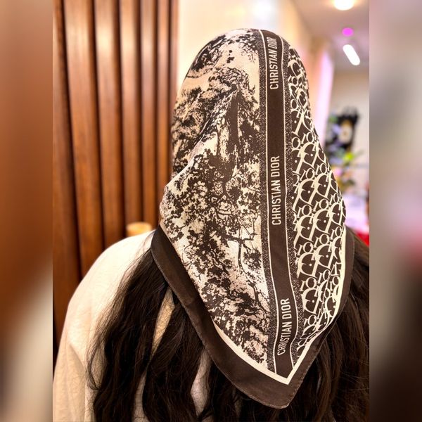 مینی اسکارف نخ پنبه دیور