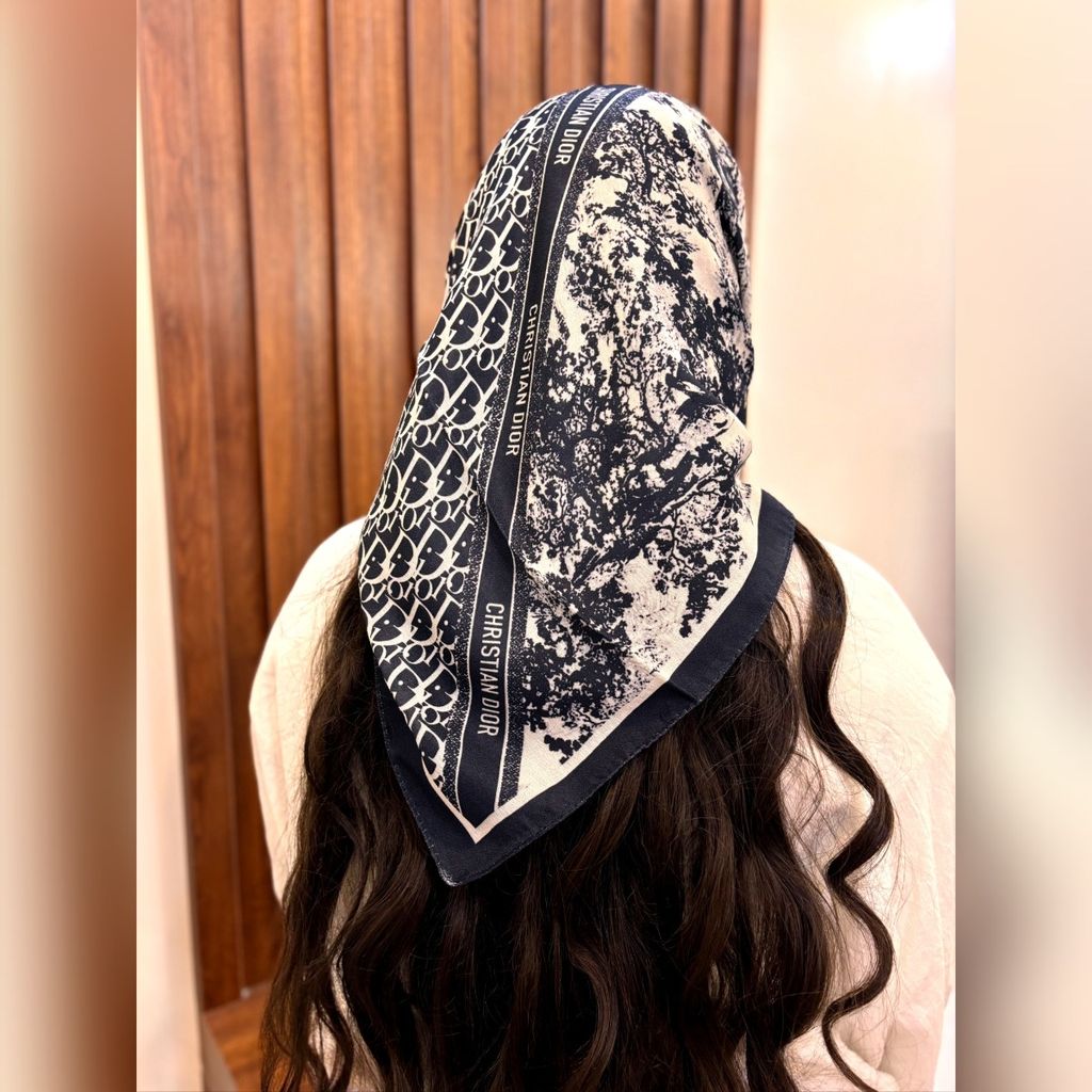 خرید آنلاین مینی اسکارف نخ پنبه دیور