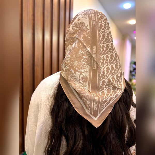 مینی اسکارف نخ پنبه دیور