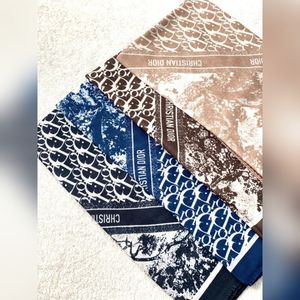 قیمت ارزان مینی اسکارف نخ پنبه دیور