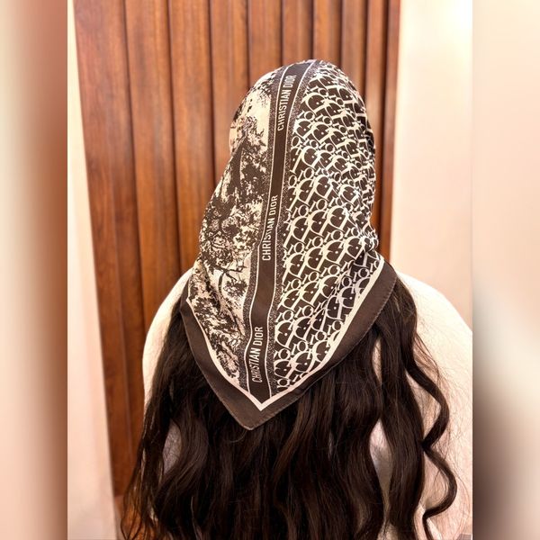 مینی اسکارف نخ پنبه دیور