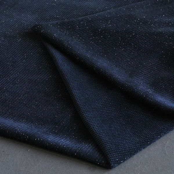 پارچه لمزور بیسکویتی 1199 - رنگ سرمه ای