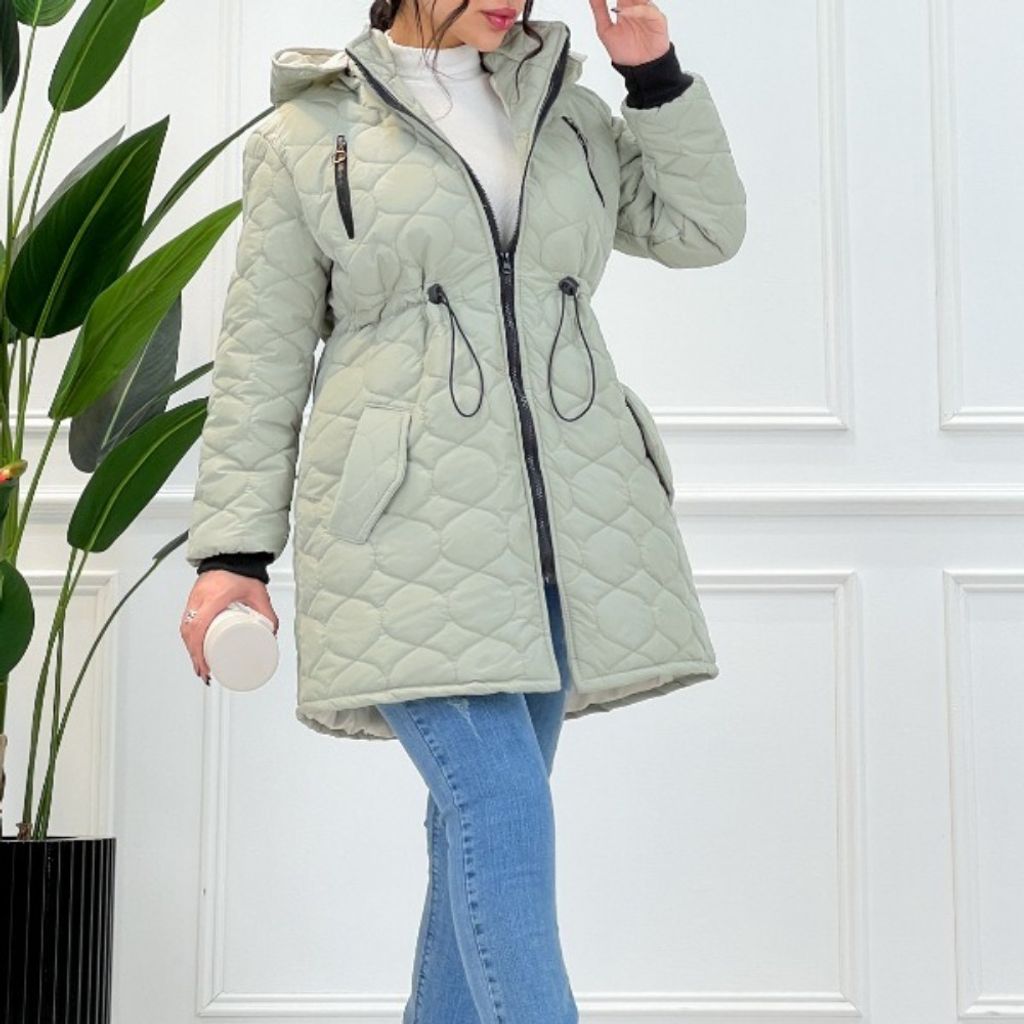 خرید انلاین کاپشن بغل زیپ پارسی