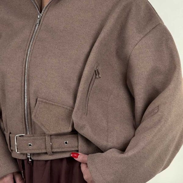 کت فوتر آستین زیپ کد 201037