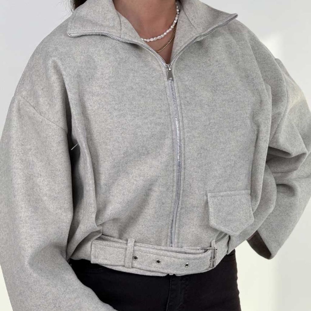 فروش اینترنتی کت فوتر آستین زیپ کد 201037