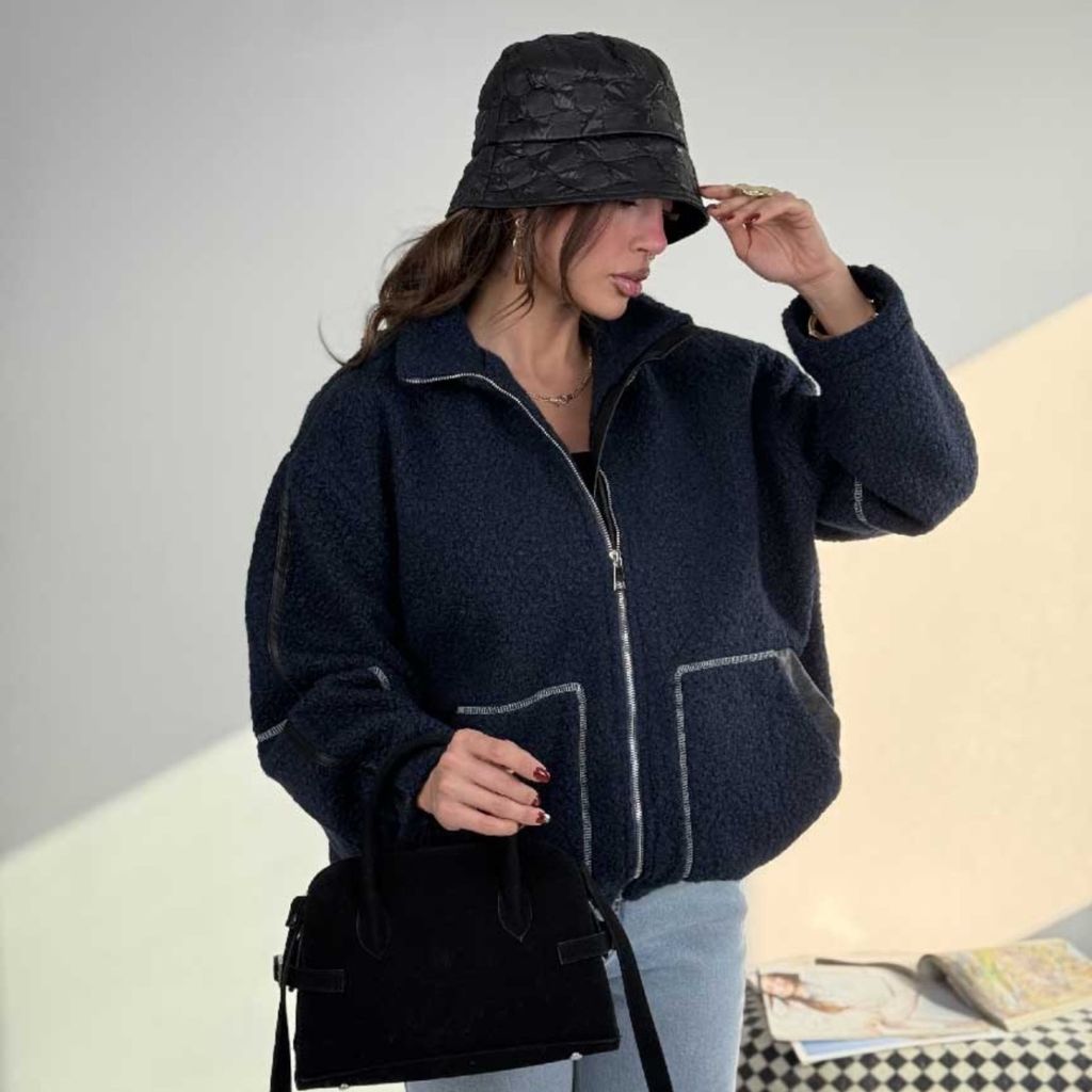 خرید آنلاین کاپشن تدی ترکیبی کد 201044