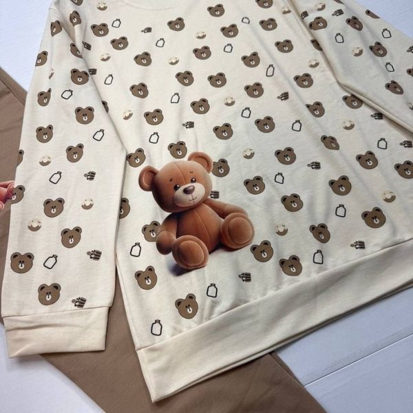 ست بلوز و شلوار خانگی خرسی