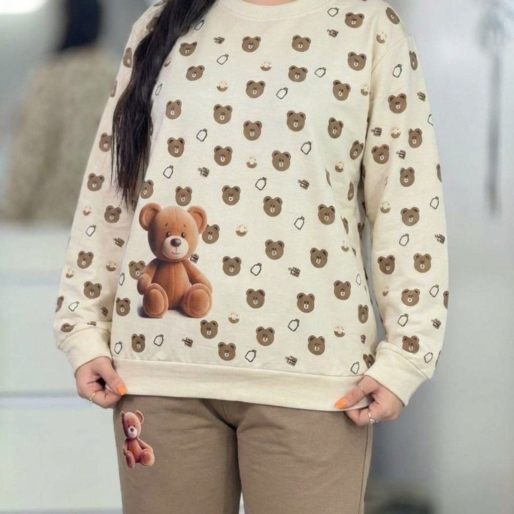 قیمت ست بلوز و شلوار خانگی خرس