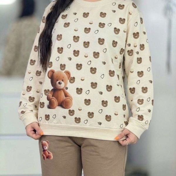 ست بلوز و شلوار خانگی خرسی