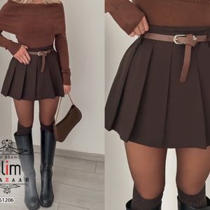خرید اینترنتی دامن پلیسه فری سایز