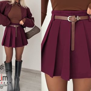 دامن پلیسه فری سایز