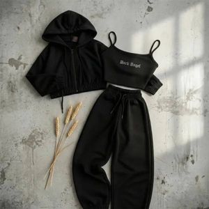 هودی دخترانه و زنانه سه تیکه دارک آنجل