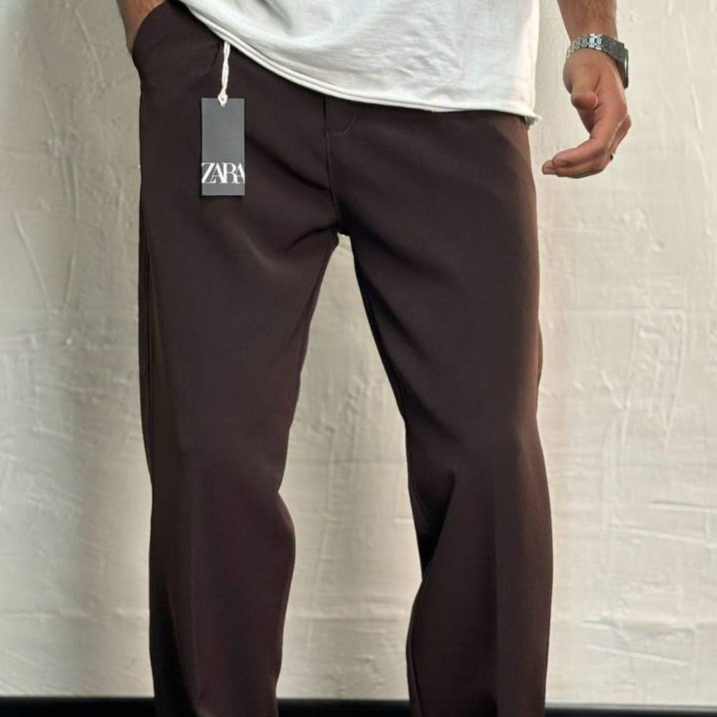 خرید آنلاین شلوار مردانه نیم بگ مازراتی