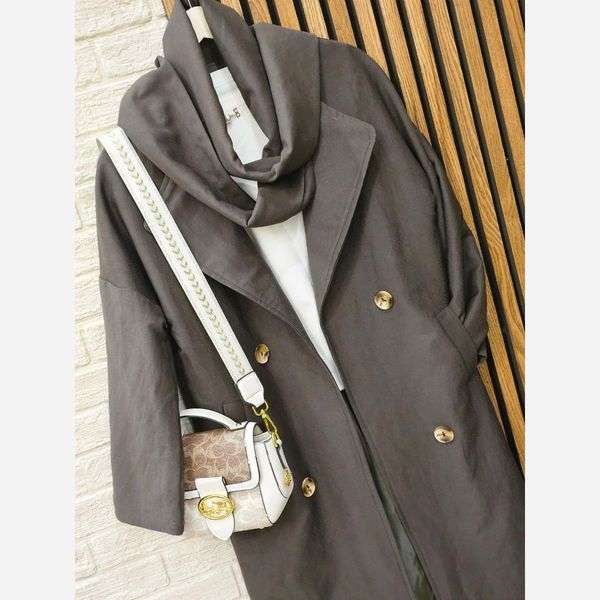 پالتو توییت کجرا آستردار شالدار آوینو