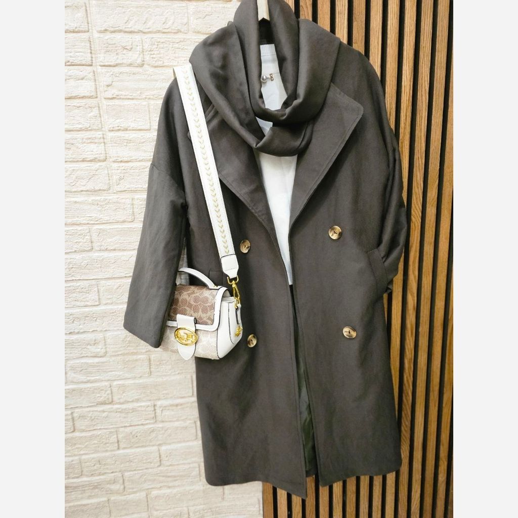 قیمت ارزان پالتو توییت کجرا آستردار شالدار آوینو