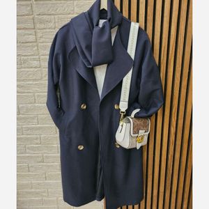 فروش اینترنتی پالتو توییت کجرا آستردار شالدار آوینو