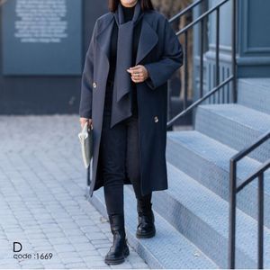 خرید آنلاین پالتو توییت کجرا آستردار شالدار آوینو