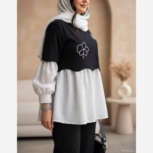 خرید انلاین شومیز مانتویی مزونی دوگل