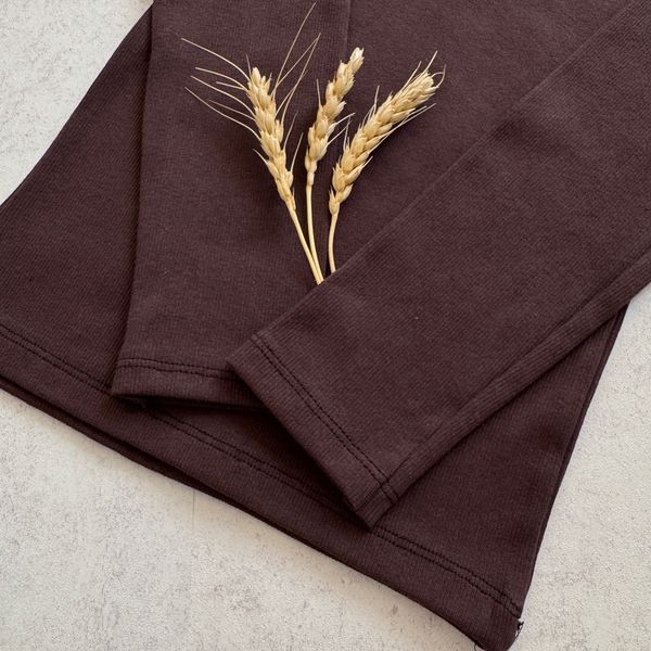 بلوز یقه گرد شکلاتی با تخفیف ویژه