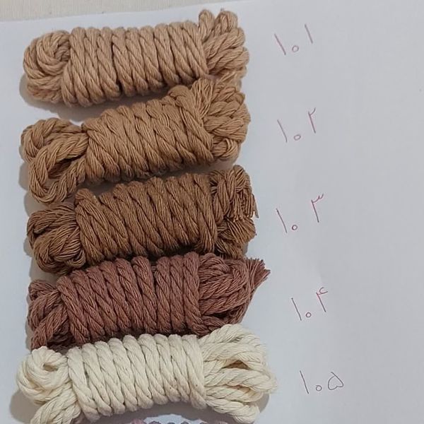 دیوارکوب مکرومه بافی طرح ،،جوانه ی بهار،، چشم نواز