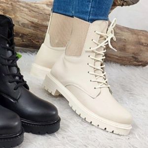 قیمت بوت زنانه دخترانه لژدار بندی کشی پاخور عالی زیره پی وی سی