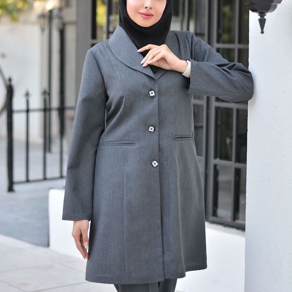 مانتو شلوار اداری ارغوان