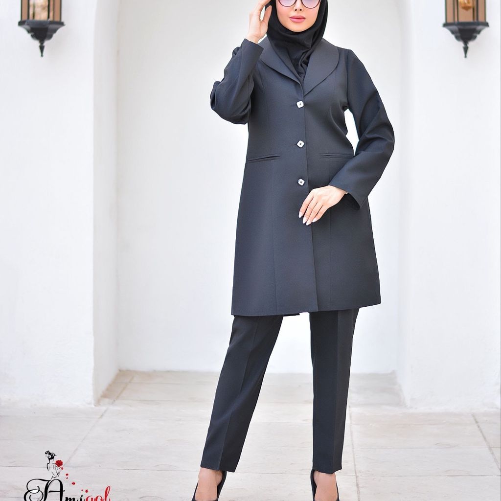 قیمت مانتو شلوار اداری ارغوان