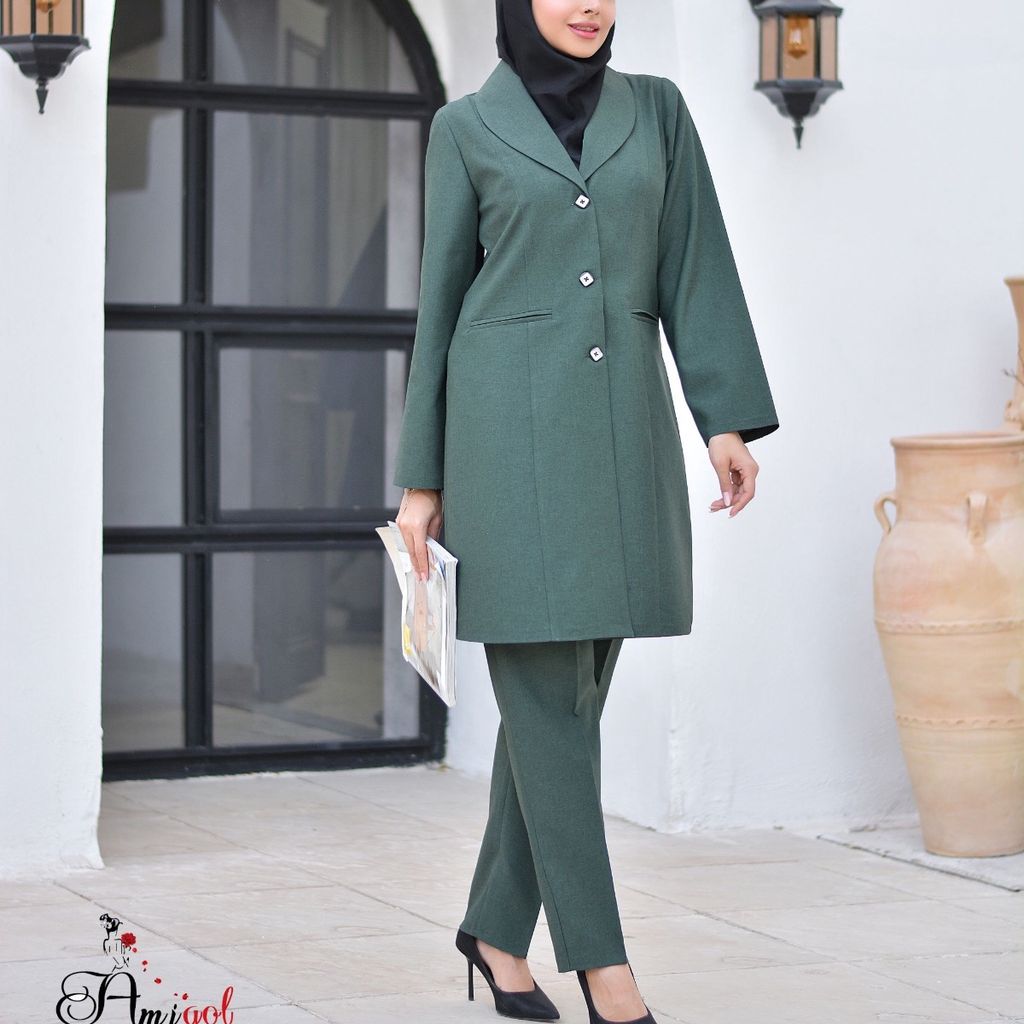 خرید اینترنتی مانتو شلوار اداری ارغوان