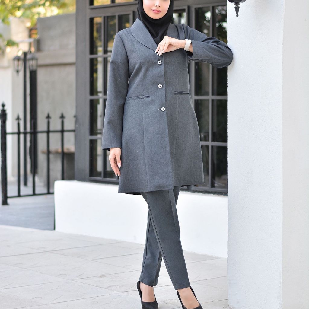 خرید آنلاین مانتو شلوار اداری ارغوان