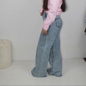 فروش اینترنتی شلوار جین واید قد 110