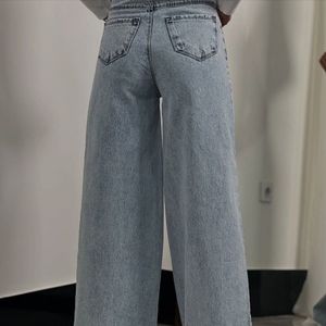 خرید آنلاین شلوار جین واید قد 110