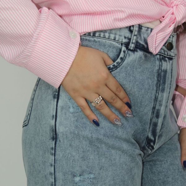 شلوار جین واید قد 110