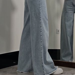 خرید انلاین شلوار جین واید قد 110